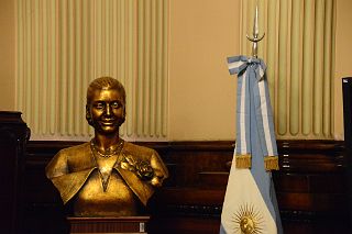 34 Eva Peron Statue Salon Rosada Pink Room National Congress Tour Buenos Aires